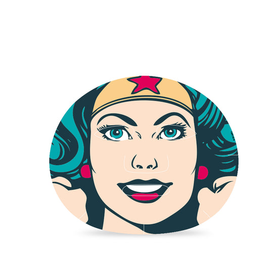 DC FEMME POWER WONDER WOMAN COSMETIC FACE MASK
