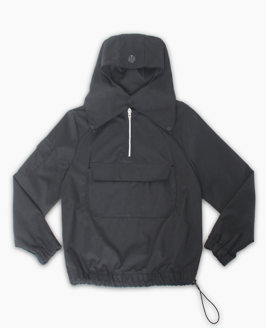 MULTI POCKET WINDCHEATER BLACK