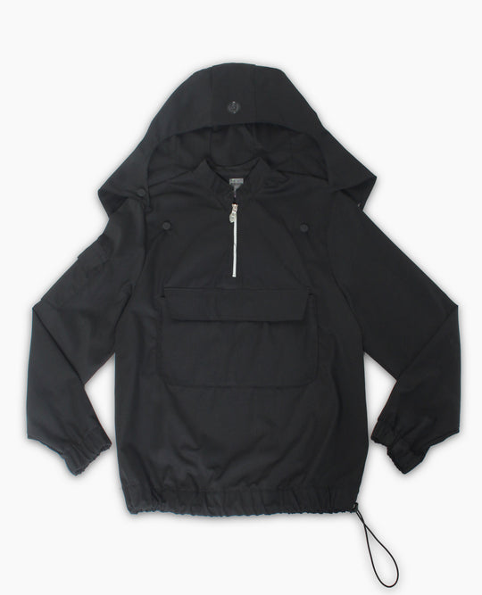 MULTI POCKET WINDCHEATER BLACK