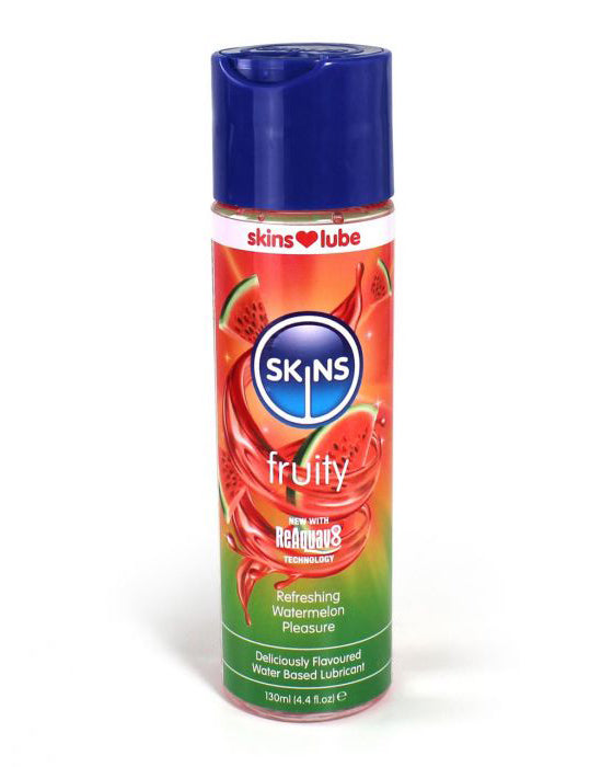 SKINS WATERMELON WATER BASED LUBRICANT 130ml