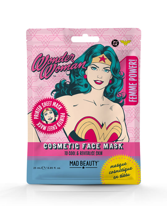 DC FEMME POWER WONDER WOMAN COSMETIC FACE MASK