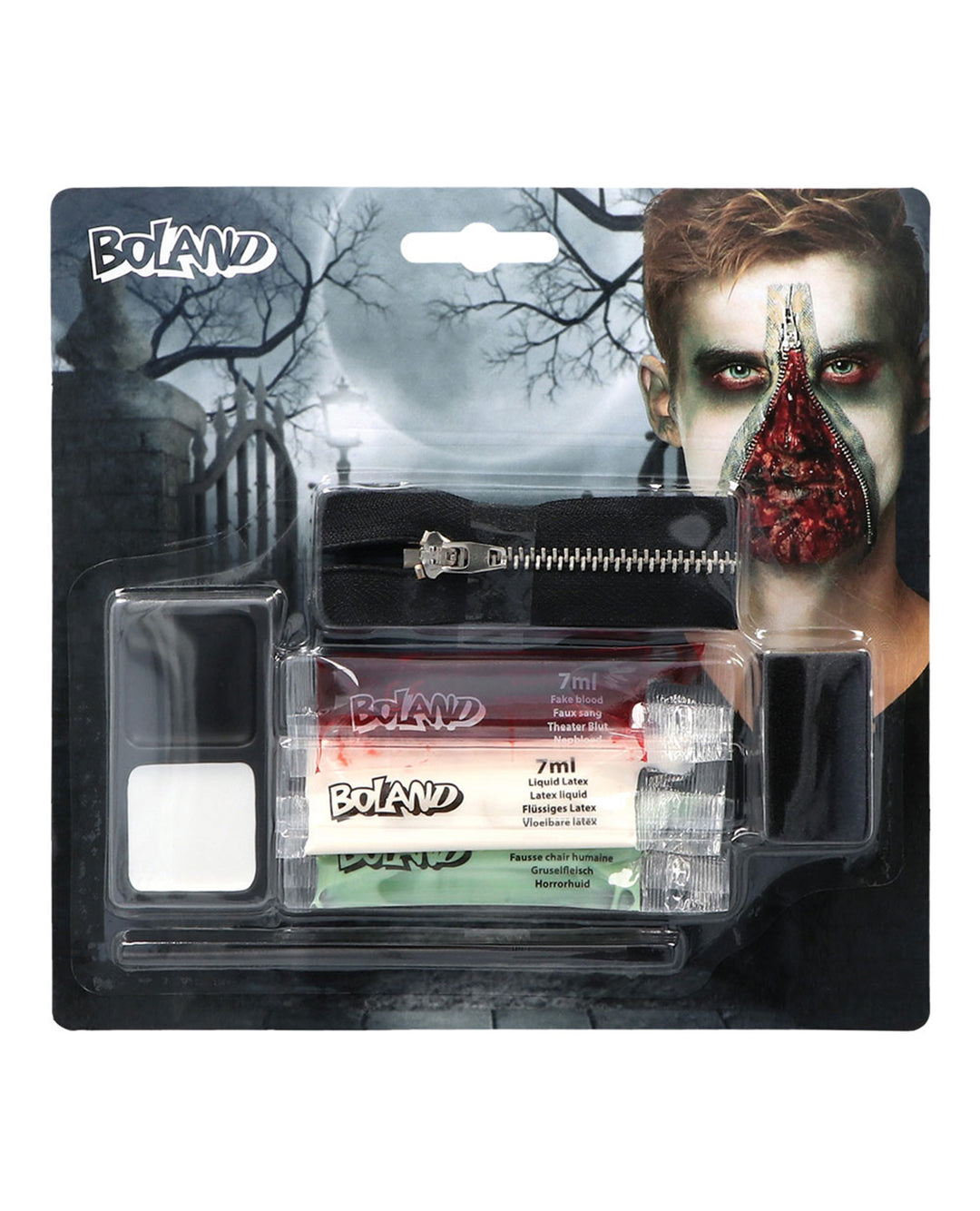 ZOMBIE ZIPPER MAKE-UP KIT