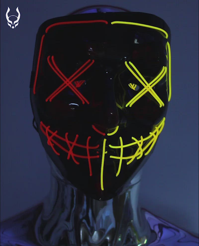 X FACE LIGHT UP MASK