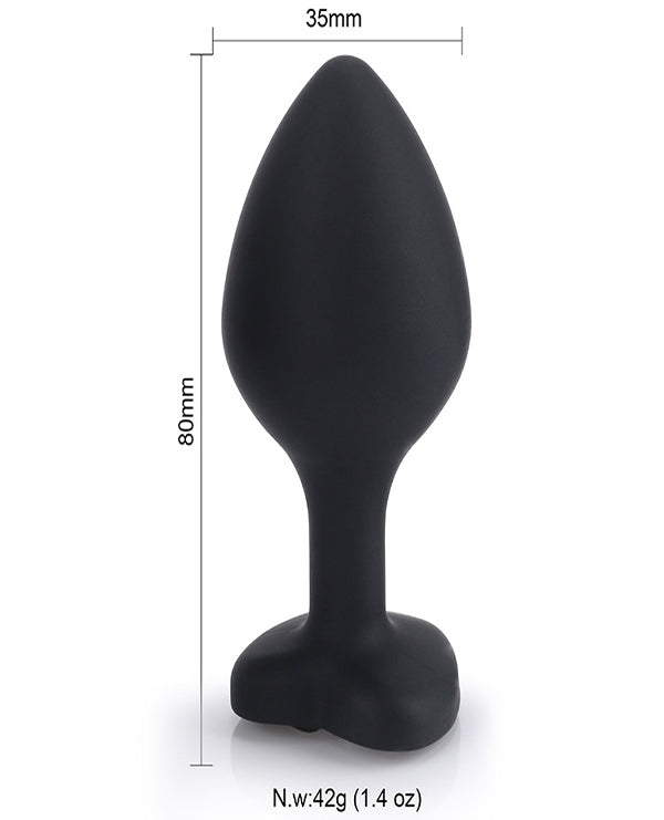 SILICONE HEART BUTT PLUG Cyberdog SILICONE HEART BUTT PLUG Cyberdog