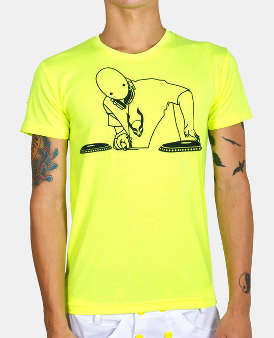 MENS ALIEN DJ T-SHIRT