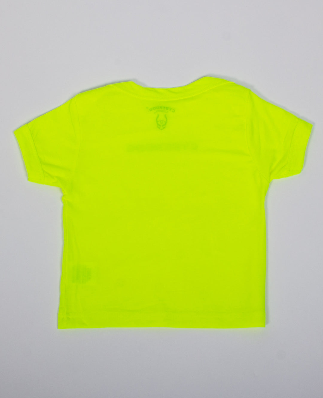 BABY TEE CYBERDOG FLUO YELLOW BACK