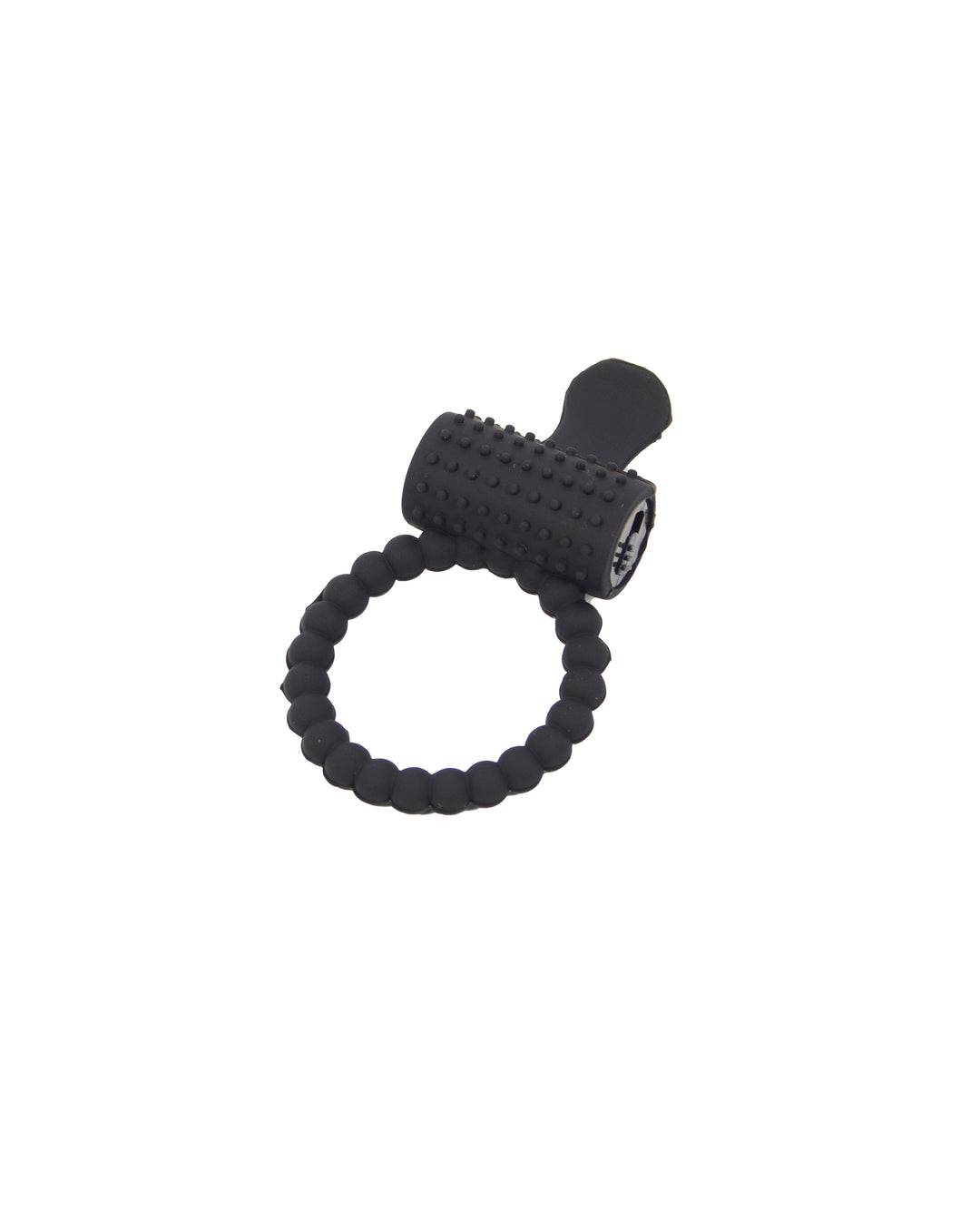 BLACK COCK RING.