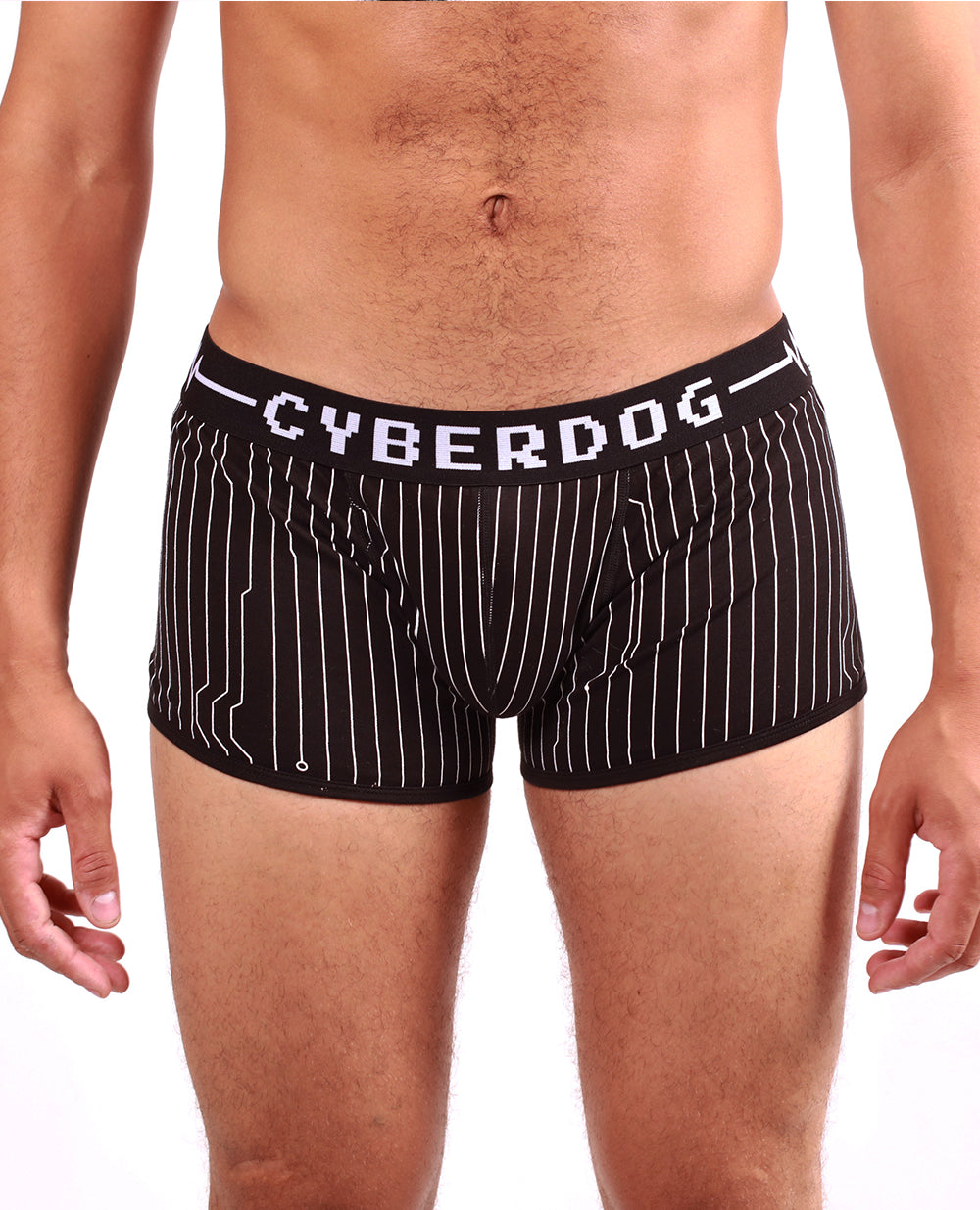 MENS BOXERS PINSTRIPE.