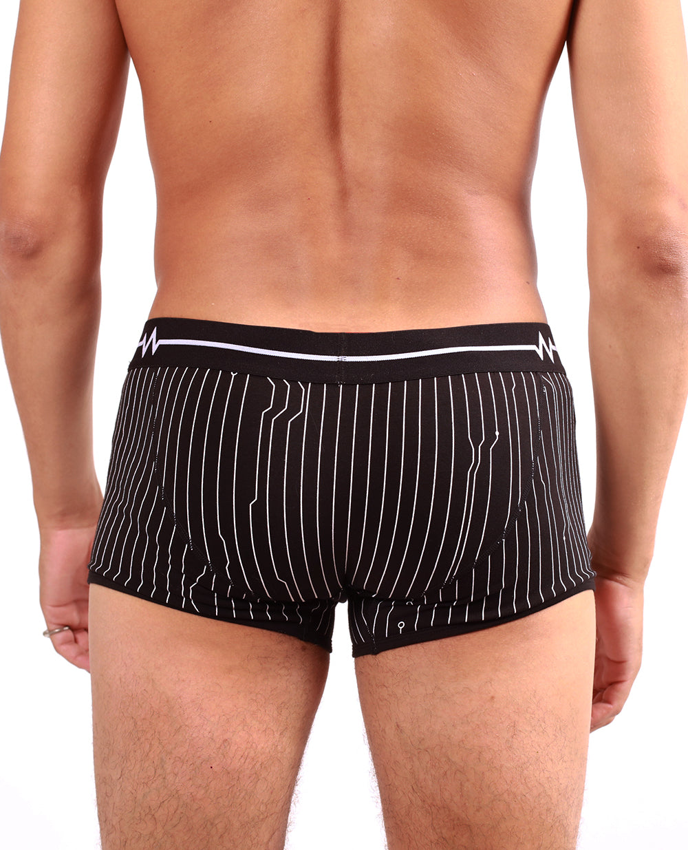 MENS BOXERS PINSTRIPE.