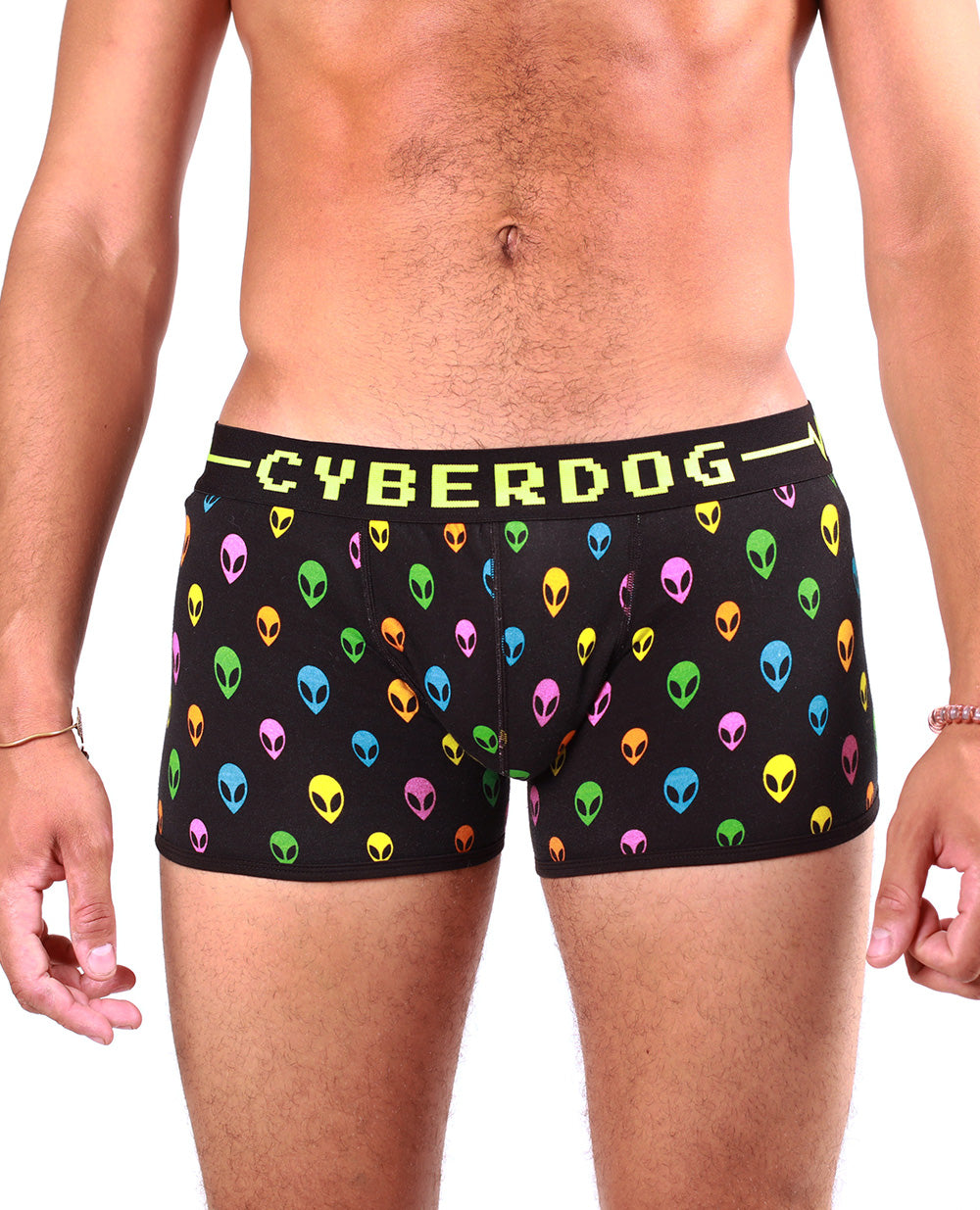 MENS BOXERS POLKA ALIEN.