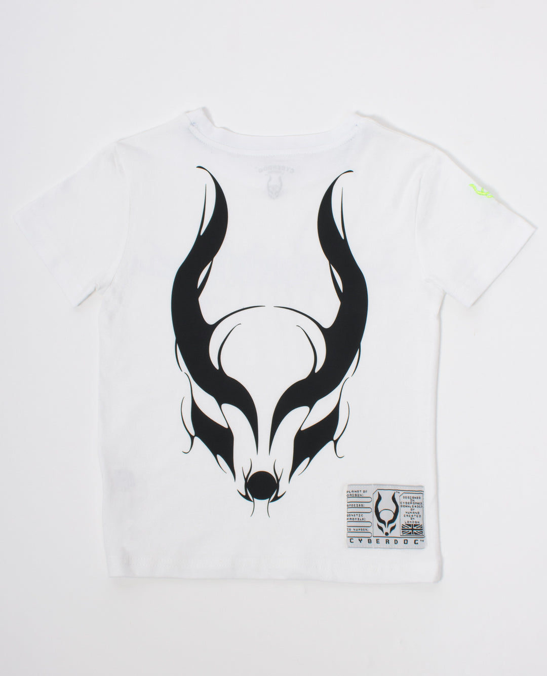 BOYS S/S CYBERLUX WHITE BACK