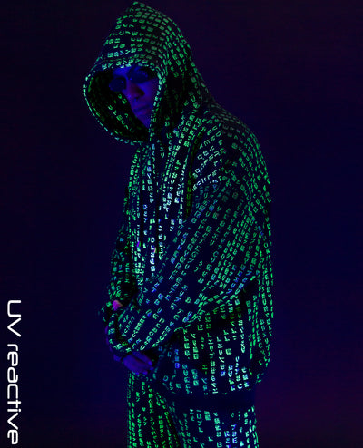 OVERSIZED HOODY BINARY.