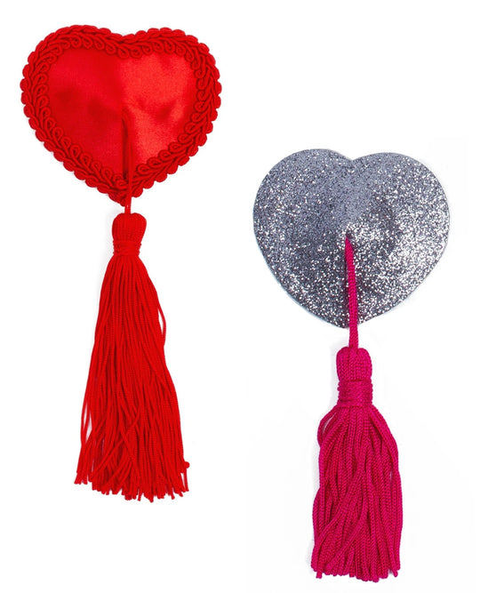 CD+ HEART TASSELS.