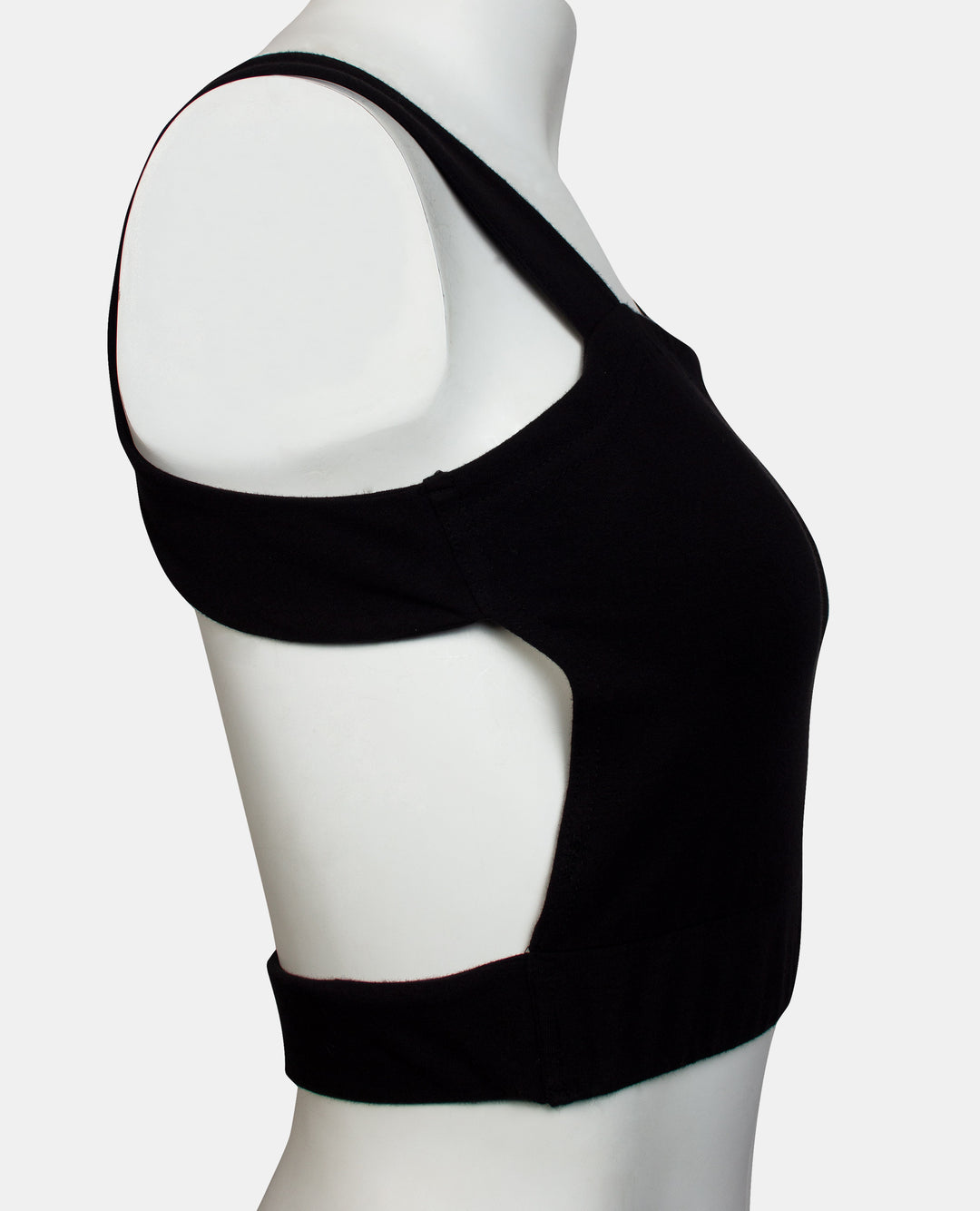 CROP HARNESS TOP CYBERLUX SIDE