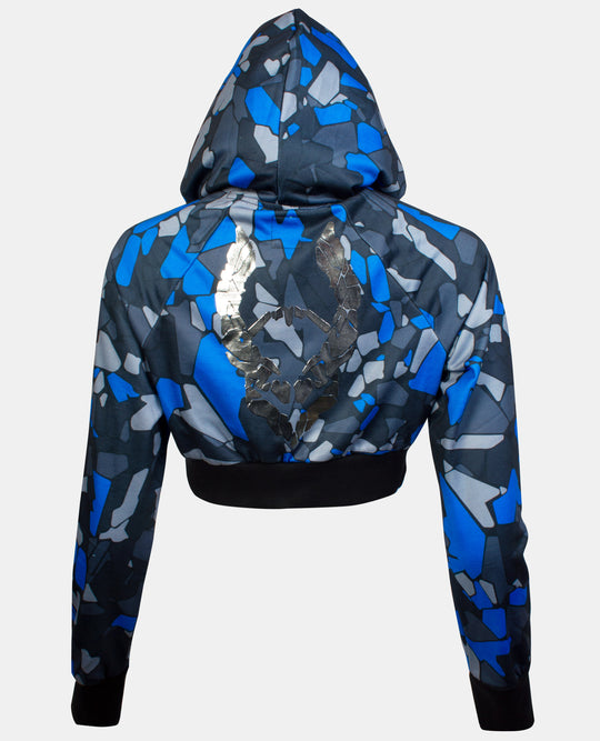 CROP HOODIE DIGITAL CAMO