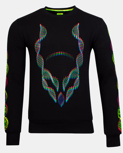 CYBERDOG MULT NEON DNA SWEAT FRONT