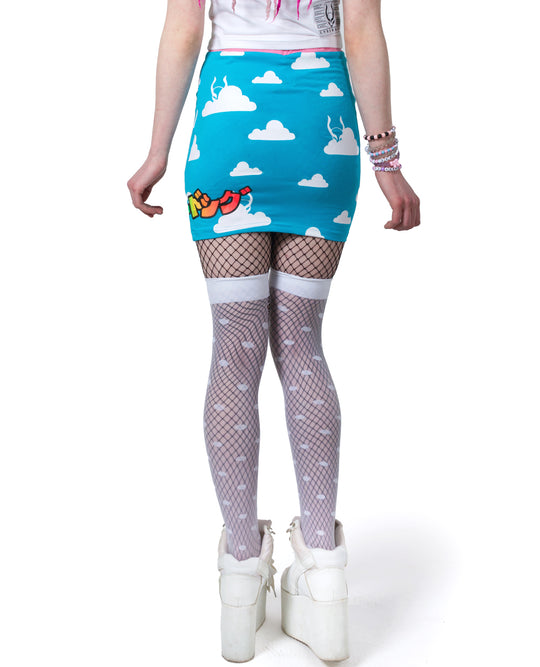 MINI SKIRT CLOUD PL-AI.