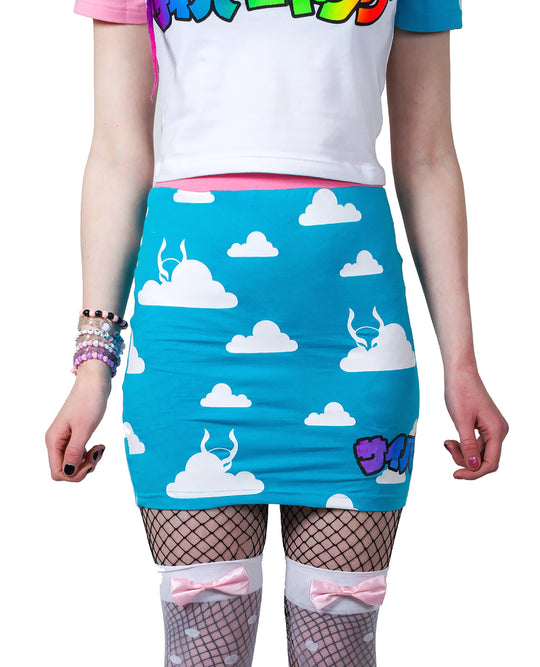 MINI SKIRT CLOUD PL-AI.