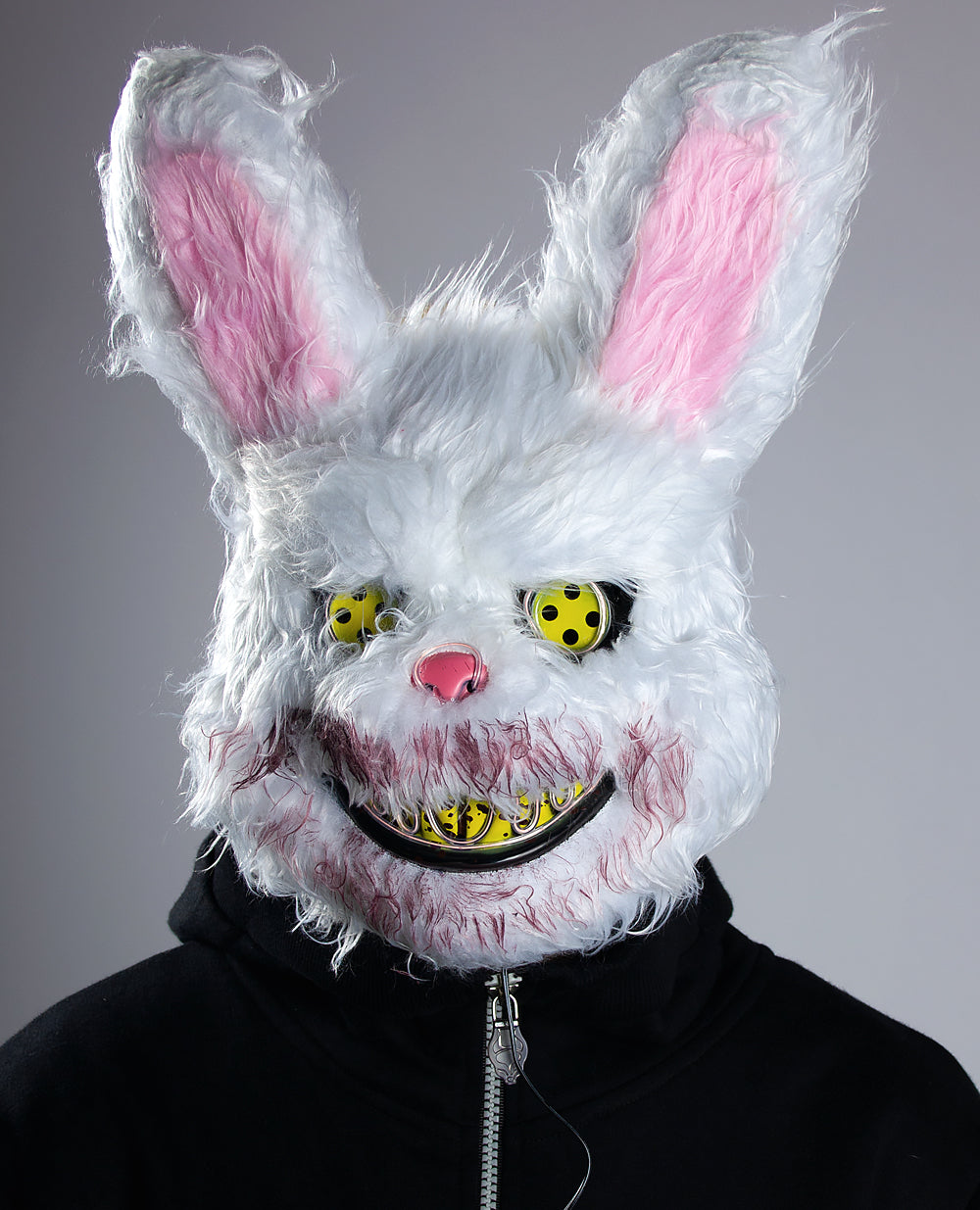 CREEPY BUNNY LIGHT UP MASK.