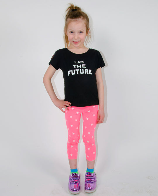 KIDS GIRL S/S I AM THE FUTURE.