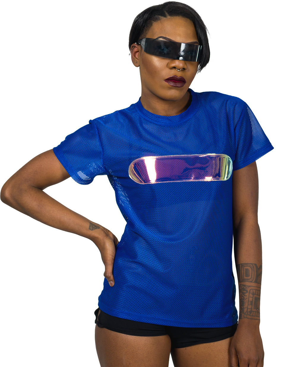 ELECTRIC AIRTEX TEE.