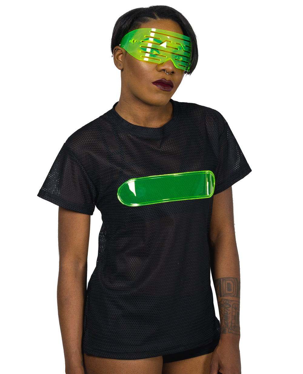 ELECTRIC AIRTEX TEE.