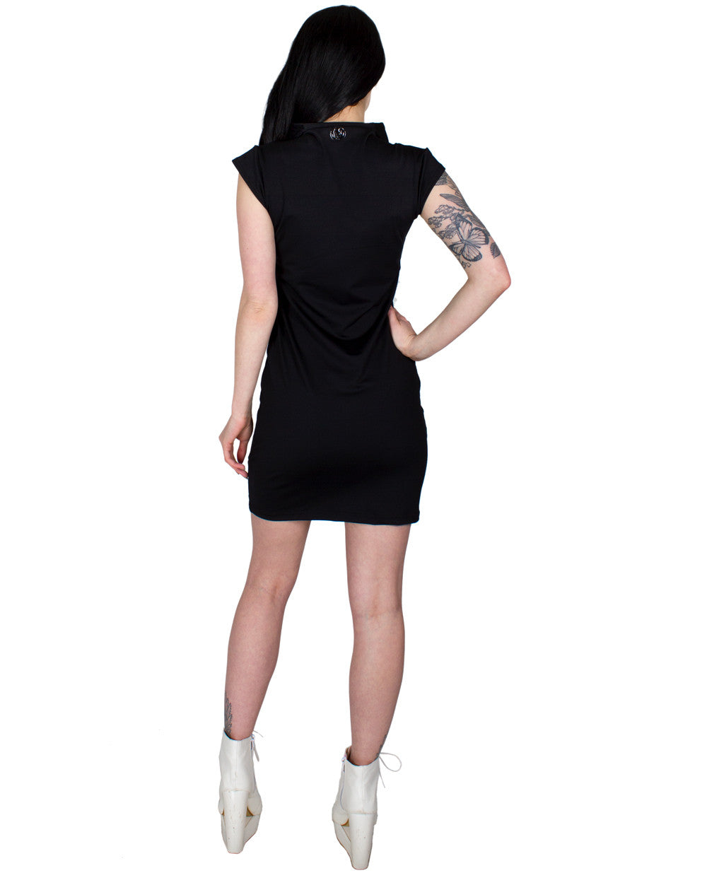 ENTRAPMENT PENCIL DRESS.