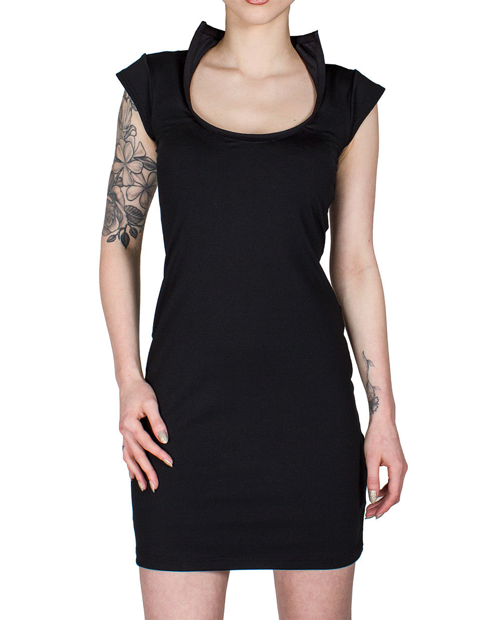 ENTRAPMENT PENCIL DRESS.