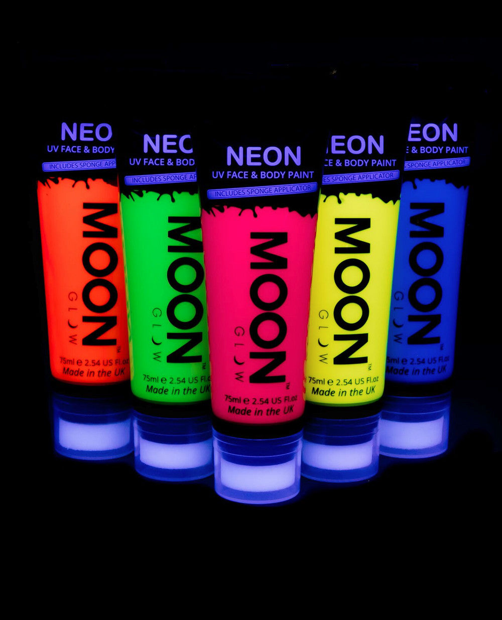 MOON NEON UV FACE/BODY PAINT 75ML.