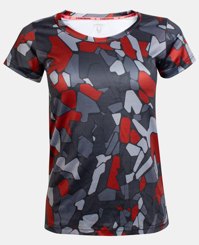 GIRLS-DIGITAL-CAMO-T-SHIRT-BLACK-RED-GOLD-FRONT