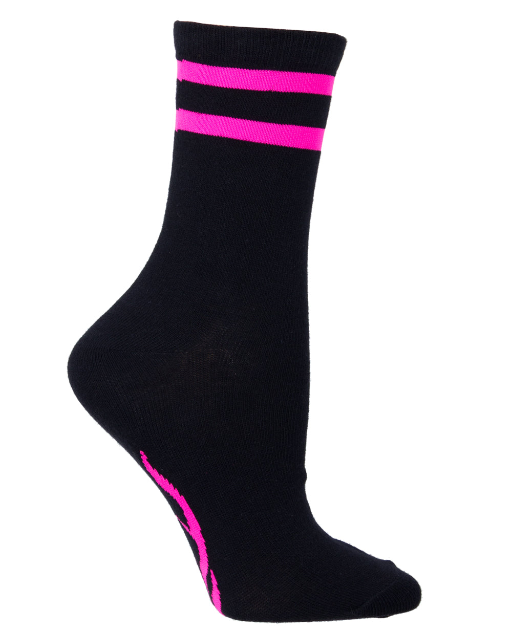 GIRLS STRIPES LOGO SOCKS SHORT.