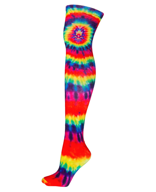 GIRLS TIE DYE SOCKS LONG.