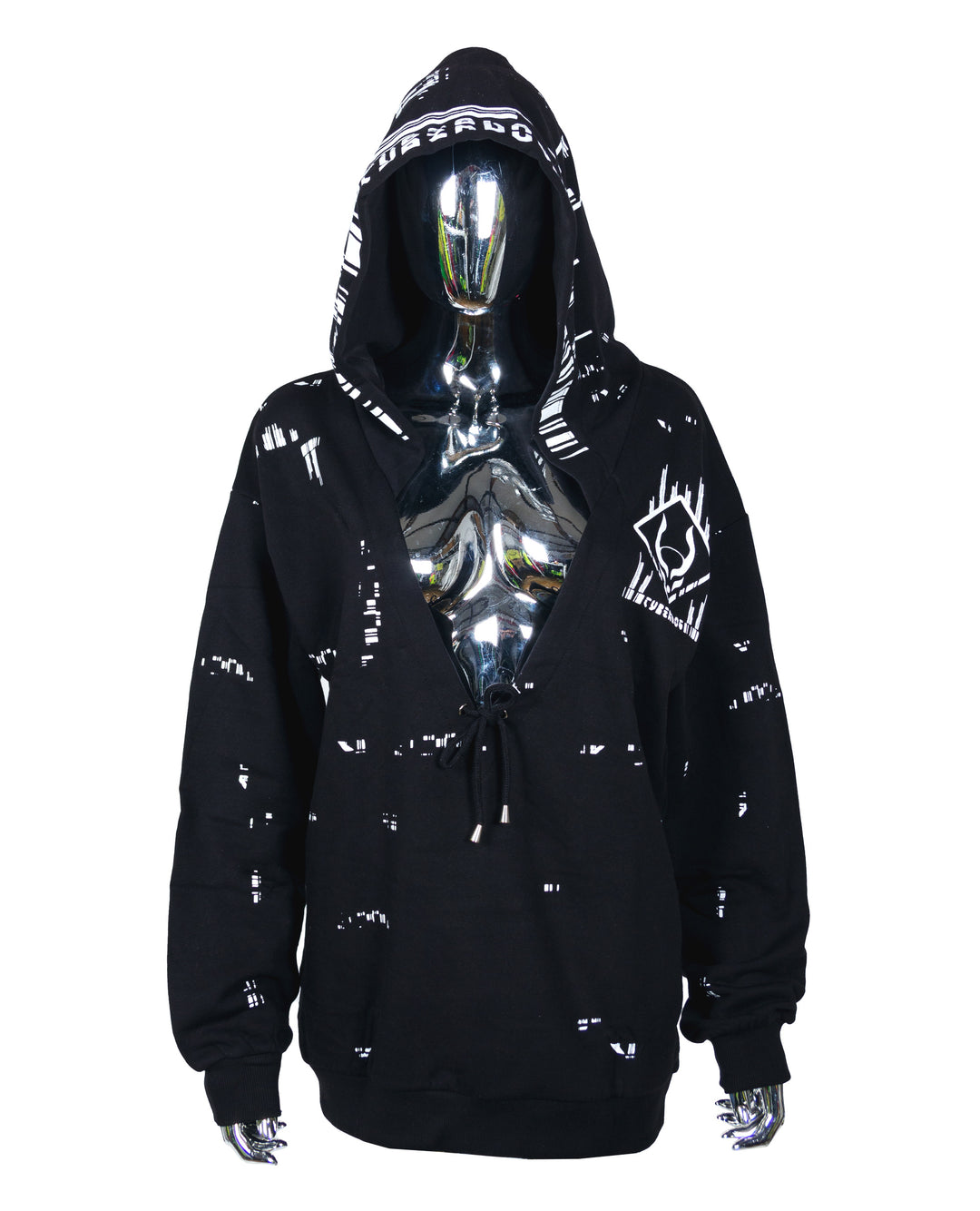 GIRLS V NECK HOODIE CODE.