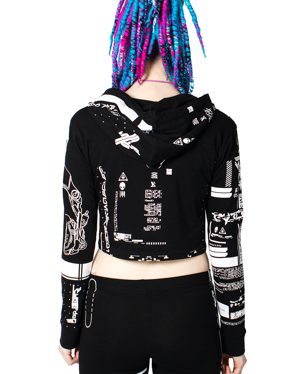 GIRLS NEO FUTURE CROP L/S TOP.