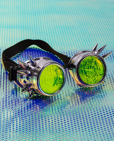 CB DUO SPIKEY GOGGLE COLOUR LENS.