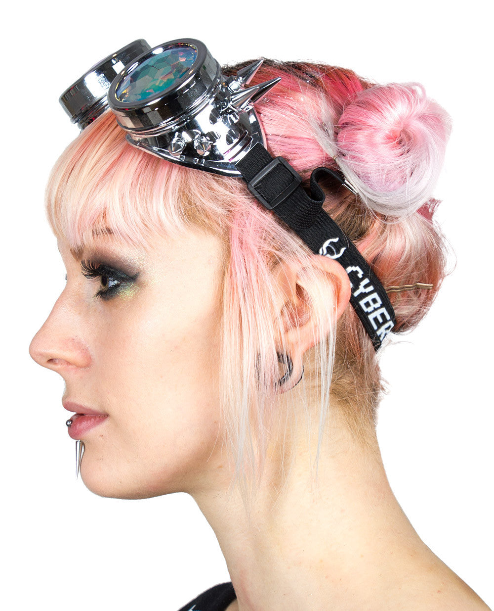 Spkicky Goggles CB DUO SPIKEY GOGGLE COLOUR LENS by Cyberdog - Rave clothing, festival ...