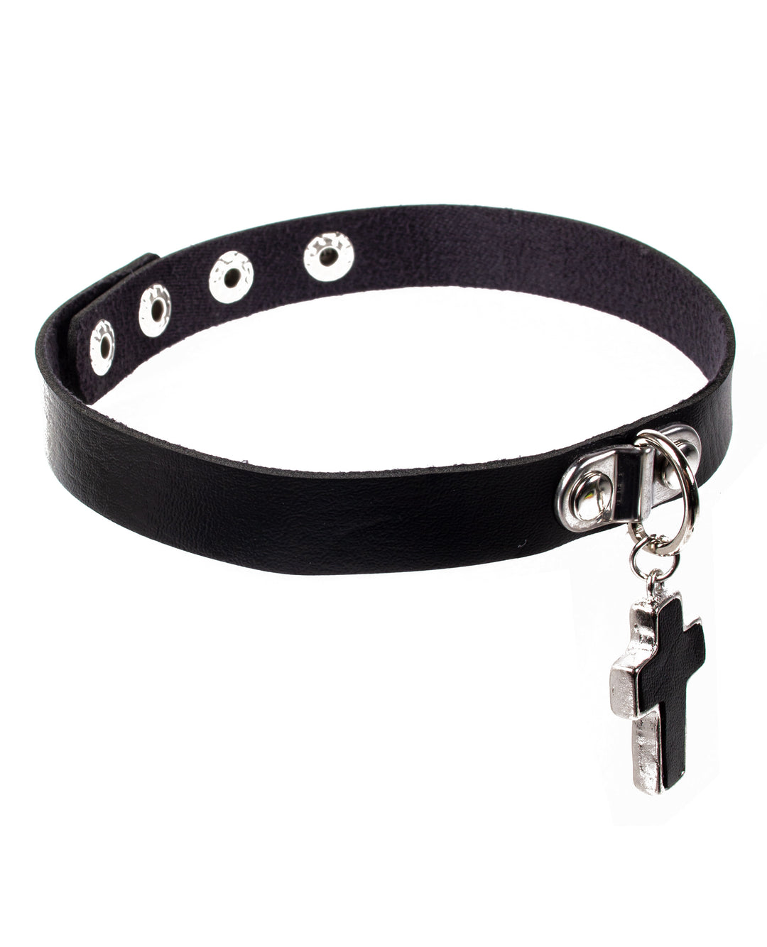 GOTH CROSS COLLAR.