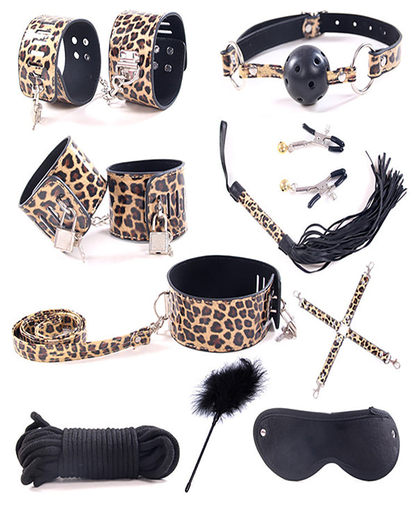 BDSM LEOPARD SET.