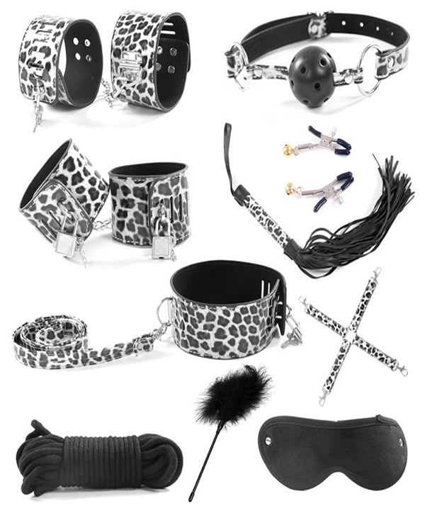 BDSM LEOPARD SET.