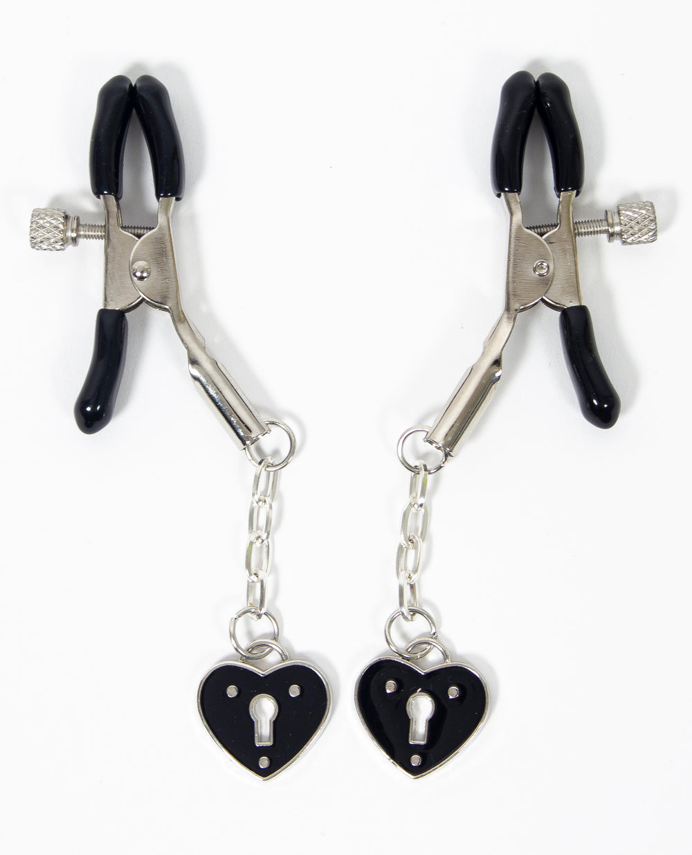 HEART CHARM CLAMPS.