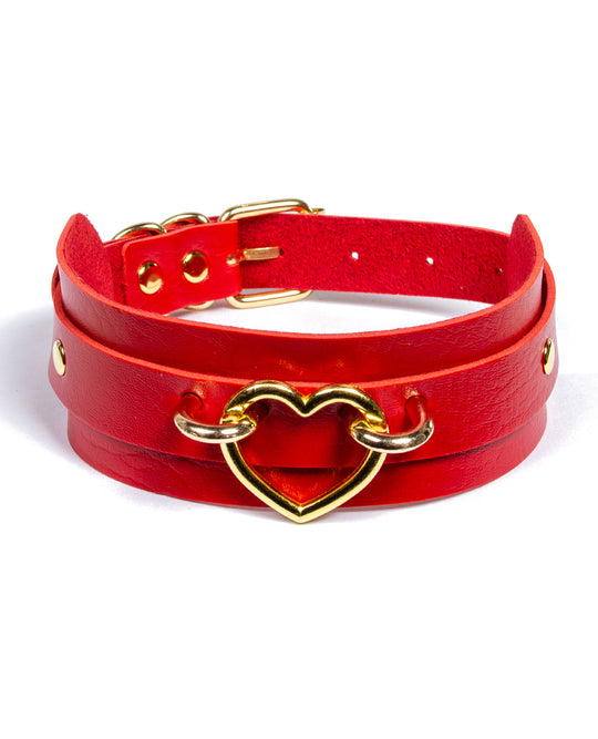 HEART RING COLLAR.