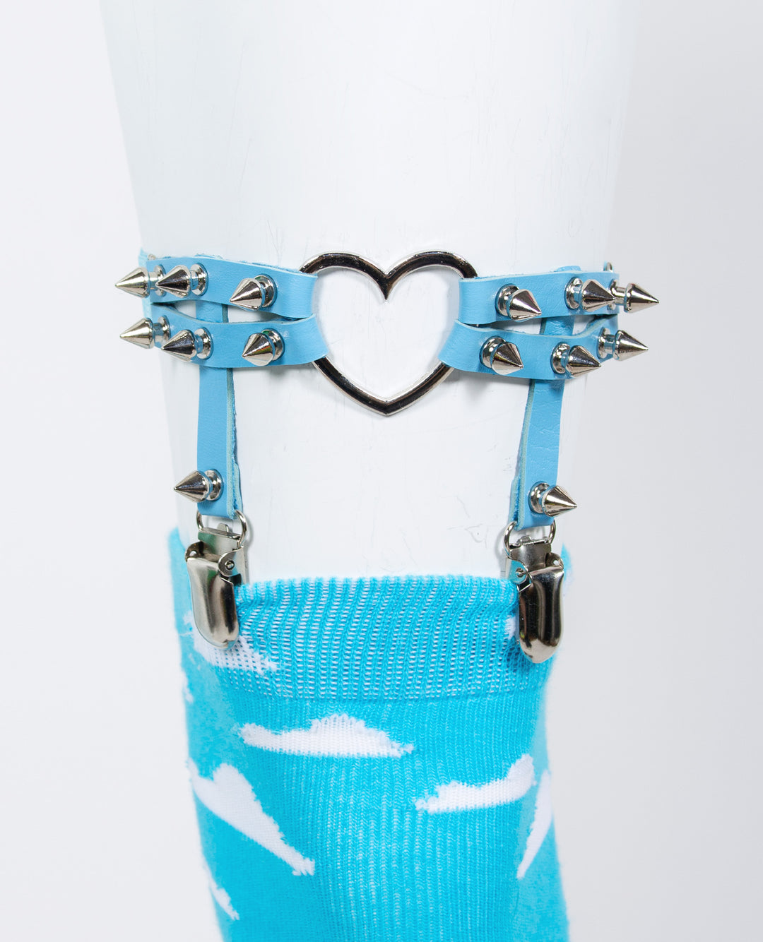 HEART SPIKE SUSPENDER.