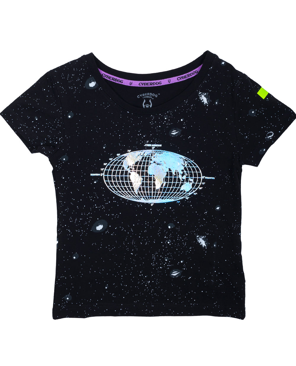 KIDS GIRL S/S HOLO EARTH.