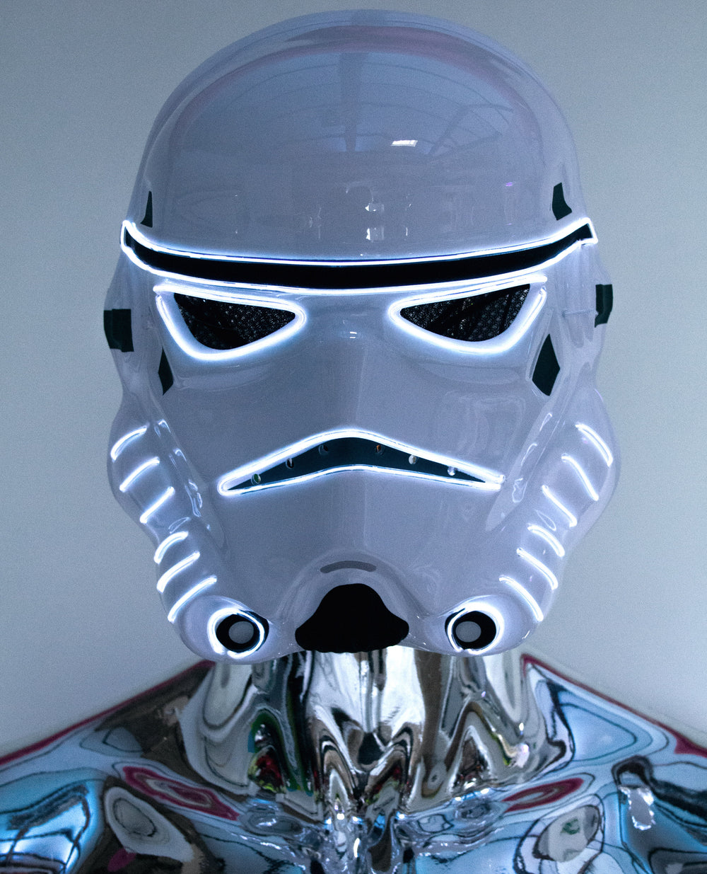 LIGHT UP TROOPER MASK.