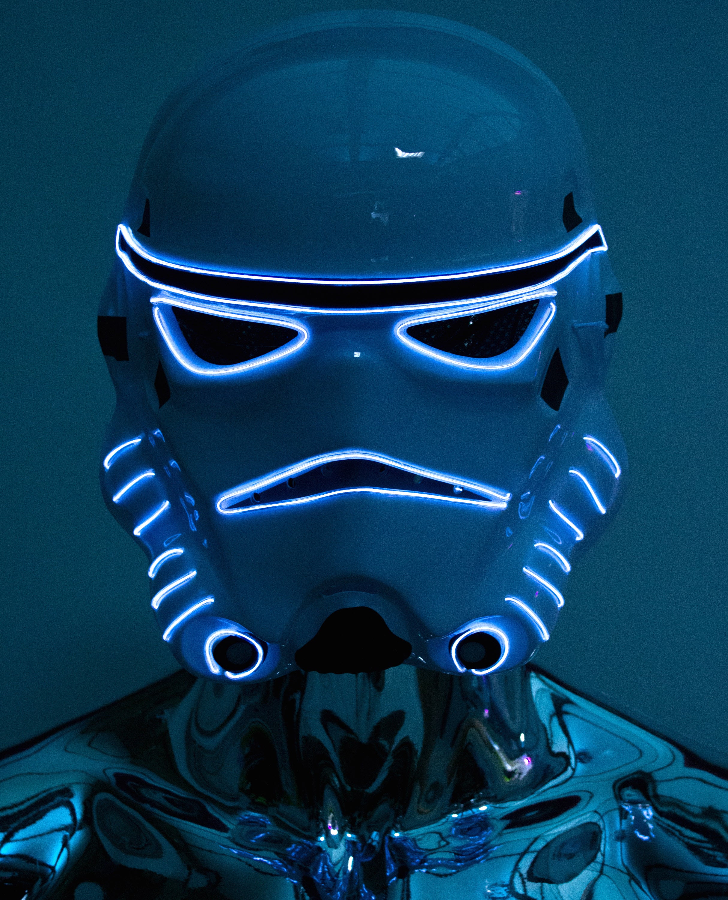 LIGHT UP TROOPER MASK.