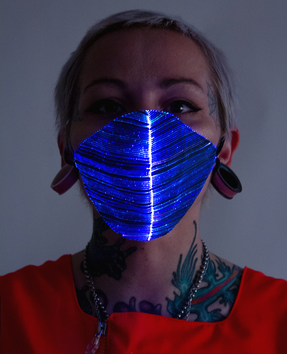 LIGHT UP SURGICAL MASK.