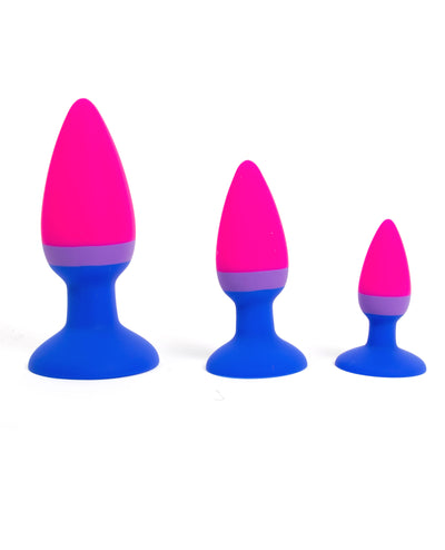 ANAL TRAINING PLUG SET.
