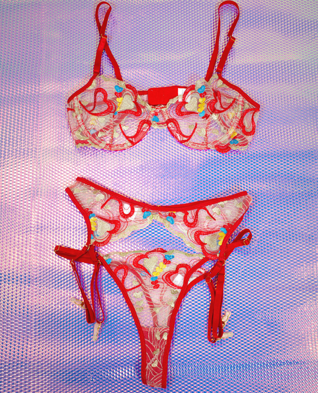 LOVE HEARTS SET.