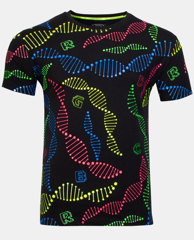 MENS AOP DNA T-SHIRT FRONT