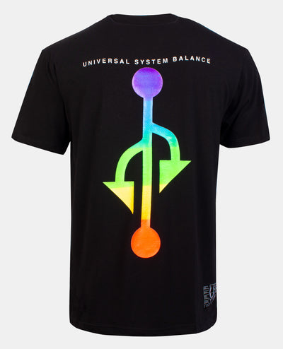 MENS CHAKRA T-SHIRT BACK